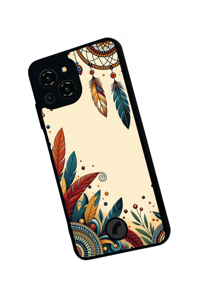 Reeder S23 Pro Max Uyumlu Mandala Tasarımlı Glossy Premium Kılıf