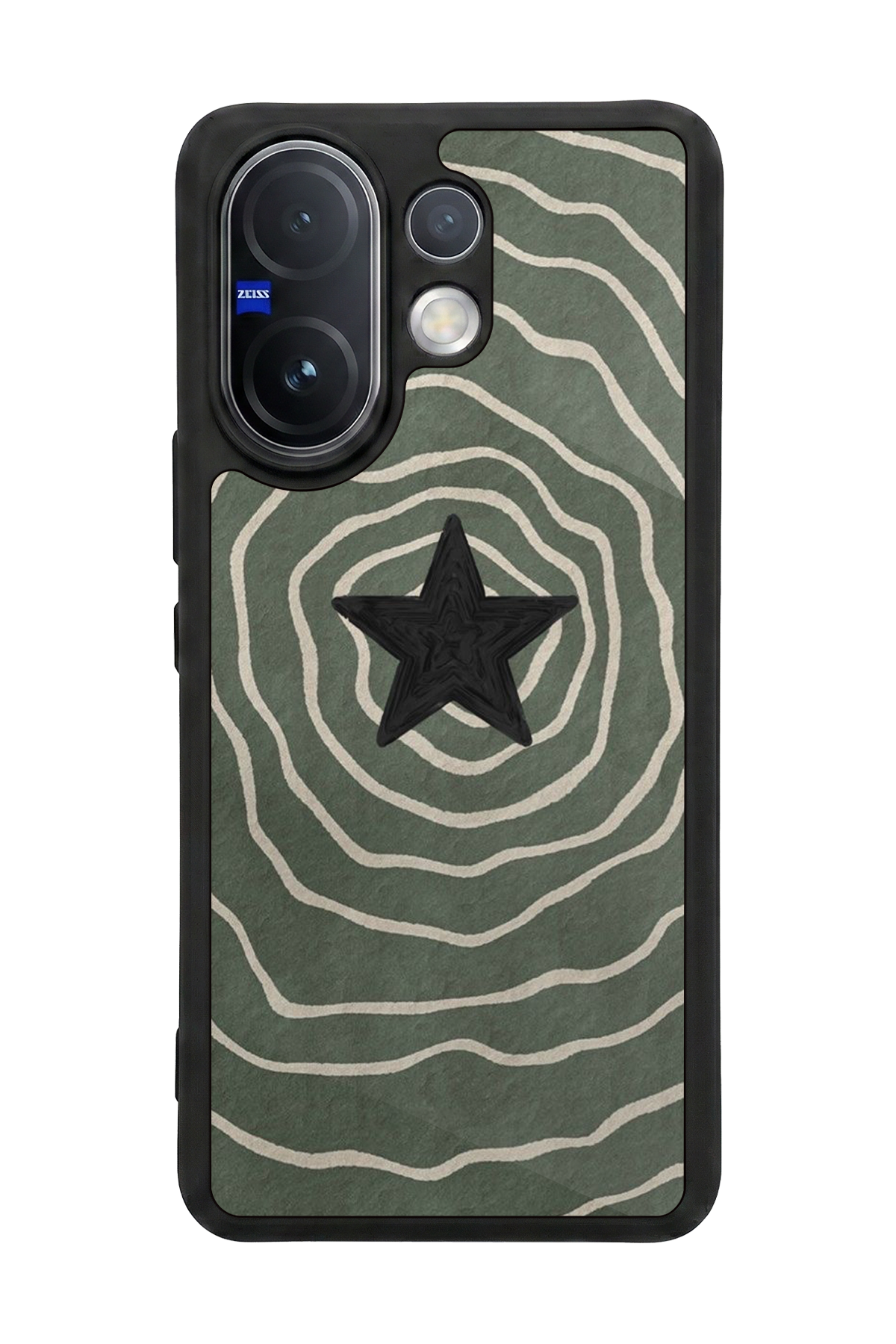 Vivo V60 Uyumlu Retro Yildizlar Tasarımlı Glossy Premium Kılıf