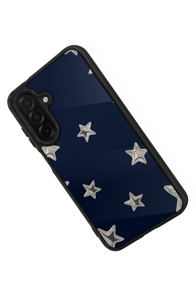 Samsung Galaxy A56 Uyumlu Retro Yildizlar Tasarımlı Glossy Premium Kılıf