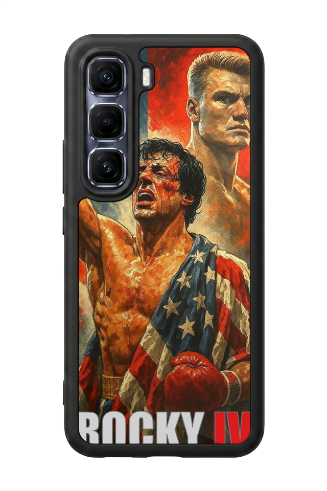 Infinix Hot 60 Pro Plus Uyumlu Rocky Tasarımlı Glossy Premium Kılıf