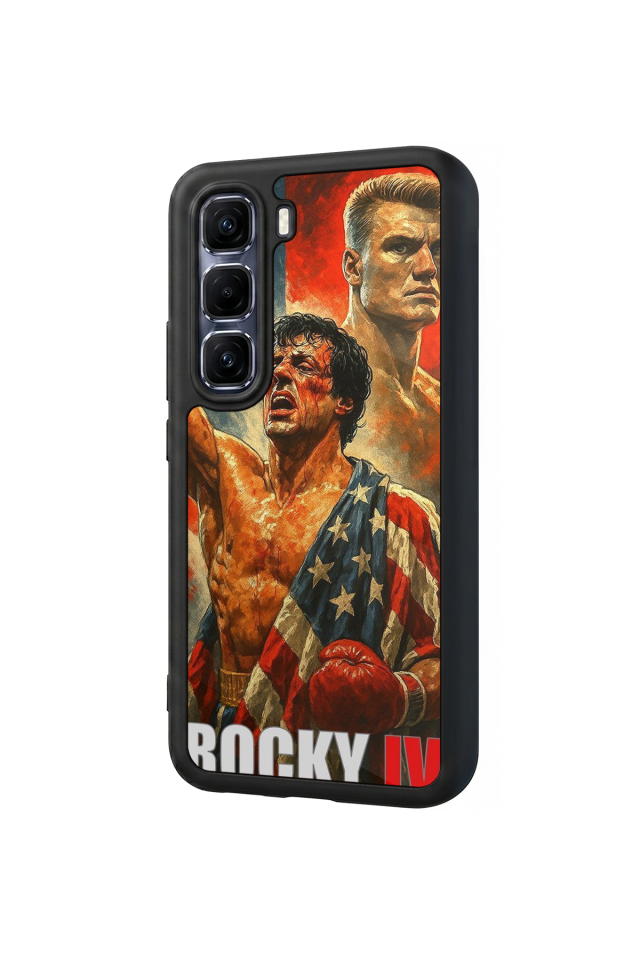 Infinix Hot 60 Pro Plus Uyumlu Rocky Tasarımlı Glossy Premium Kılıf