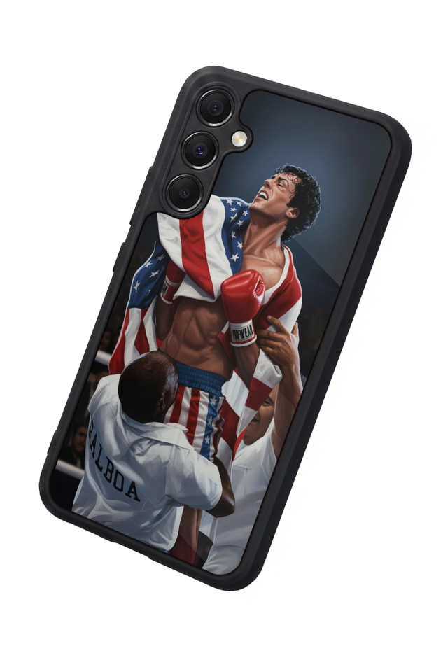 Samsung Galaxy A34 Uyumlu Rocky Tasarımlı Glossy Premium Kılıf