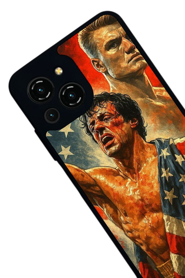 Reeder S23 Pro Max Uyumlu Rocky Tasarımlı Glossy Premium Kılıf