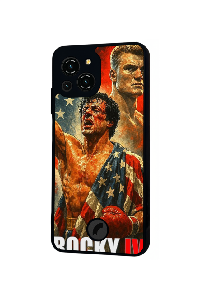 Reeder S23 Pro Max Uyumlu Rocky Tasarımlı Glossy Premium Kılıf