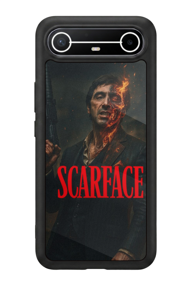 Tecno Spark Slim 5G Uyumlu Scarface Tasarımlı Glossy Premium Kılıf
