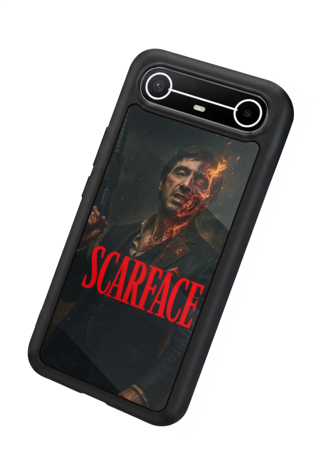 Tecno Spark Slim 5G Uyumlu Scarface Tasarımlı Glossy Premium Kılıf