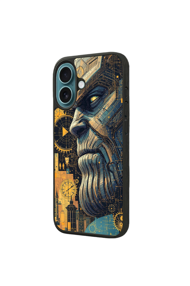 iPhone 16 Plus Uyumlu Thanos Tasarımlı Glossy Premium Kılıf