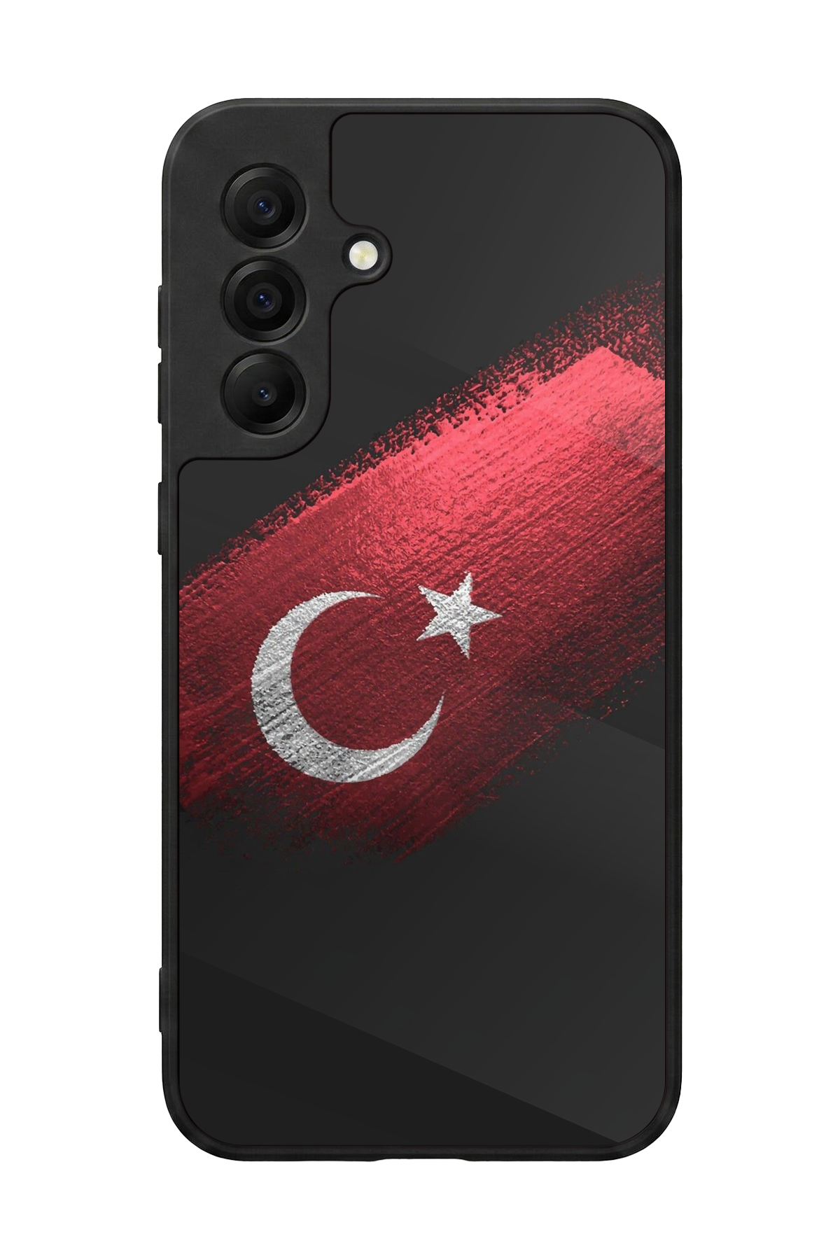 Samsung Galaxy A17 Uyumlu Türk Bayragi Tasarımlı Glossy Premium Kılıf