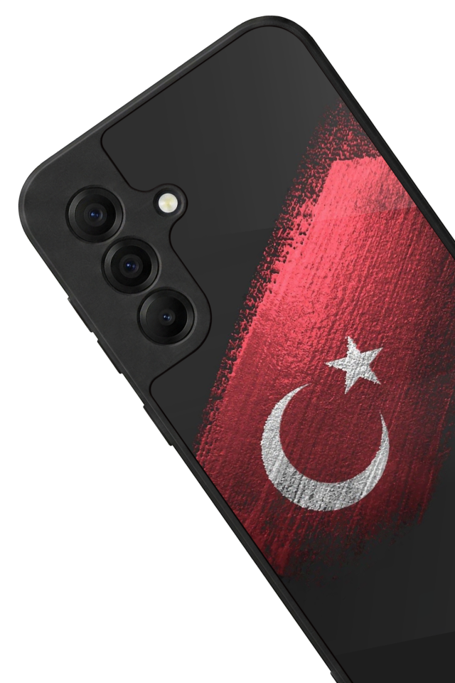 Samsung Galaxy A17 Uyumlu Türk Bayragi Tasarımlı Glossy Premium Kılıf