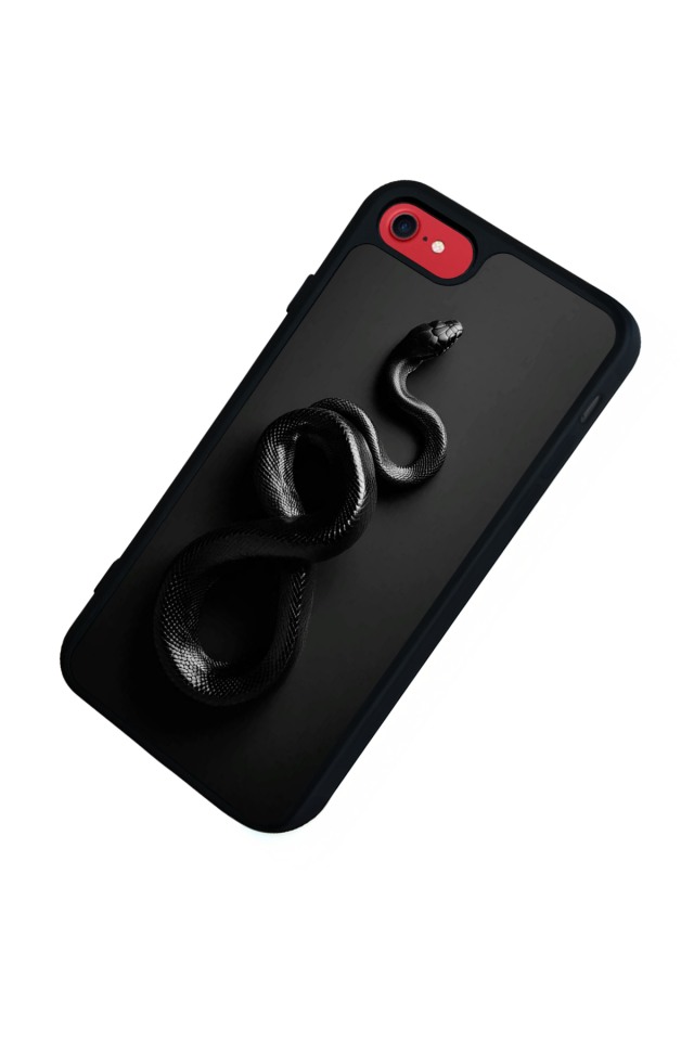 iPhone 7 Uyumlu Yılan Tasarımlı Glossy Premium Kılıf