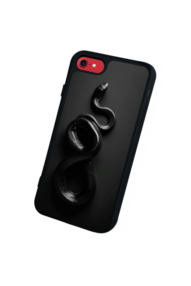 iPhone 7 Uyumlu Yılan Tasarımlı Glossy Premium Kılıf