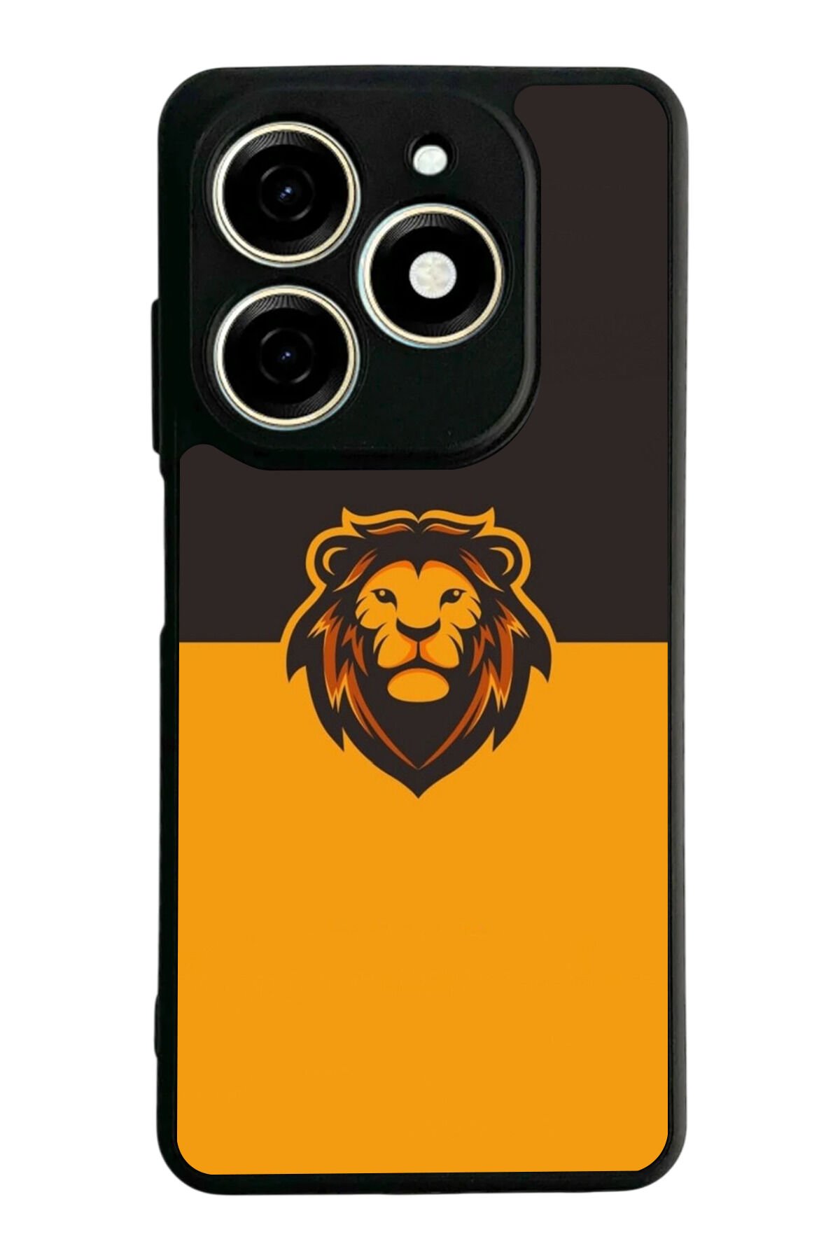 Infınıx Smart 8 Pro Uyumlu Aslan Tasarımlı Glossy Premium Kılıf