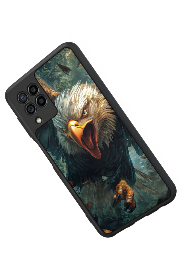 Samsung Galaxy M32 Uyumlu Besiktas Tasarımlı Glossy Premium Kılıf