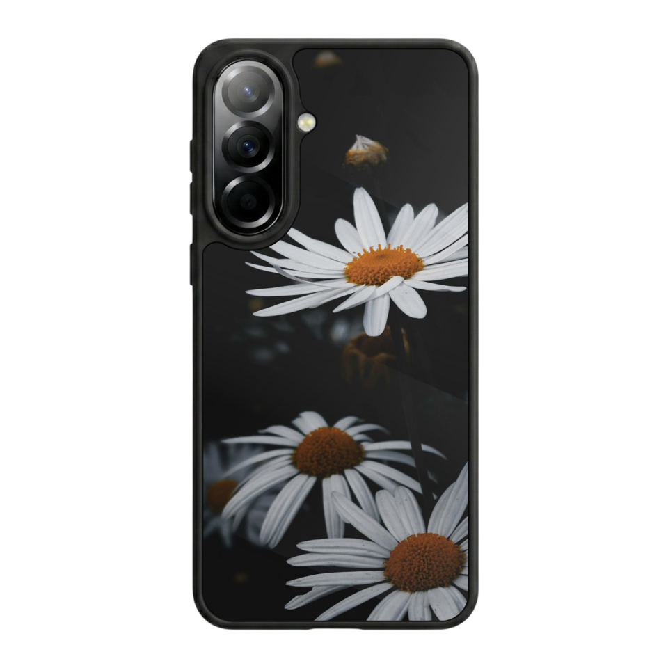 Samsung Galaxy A57 Uyumlu Cicek Tasarımlı Glossy Premium Kılıf