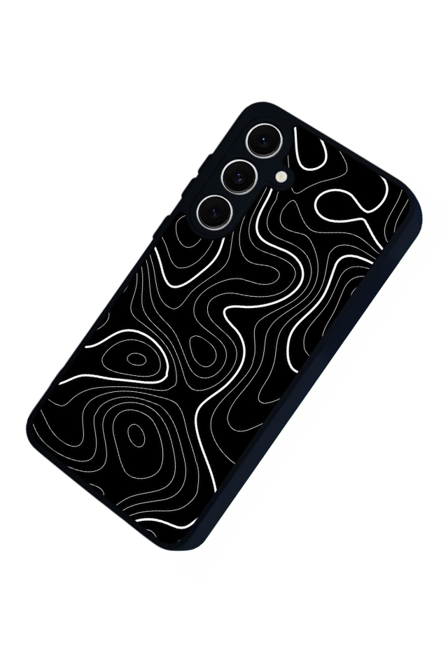 Samsung Galaxy A16 Uyumlu Çizgi Sanatı Tasarımlı Glossy Premium Kılıf