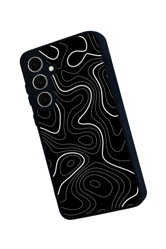 Samsung Galaxy A16 Uyumlu Çizgi Sanatı Tasarımlı Glossy Premium Kılıf