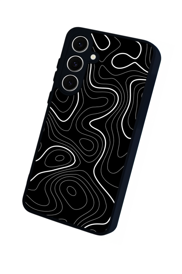 Samsung Galaxy A16 Uyumlu Çizgi Sanatı Tasarımlı Glossy Premium Kılıf