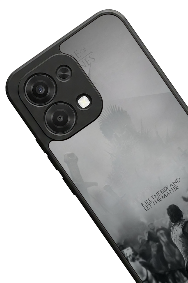 Oppo A6 Pro Uyumlu GameOfThrones Tasarımlı Glossy Premium Kılıf