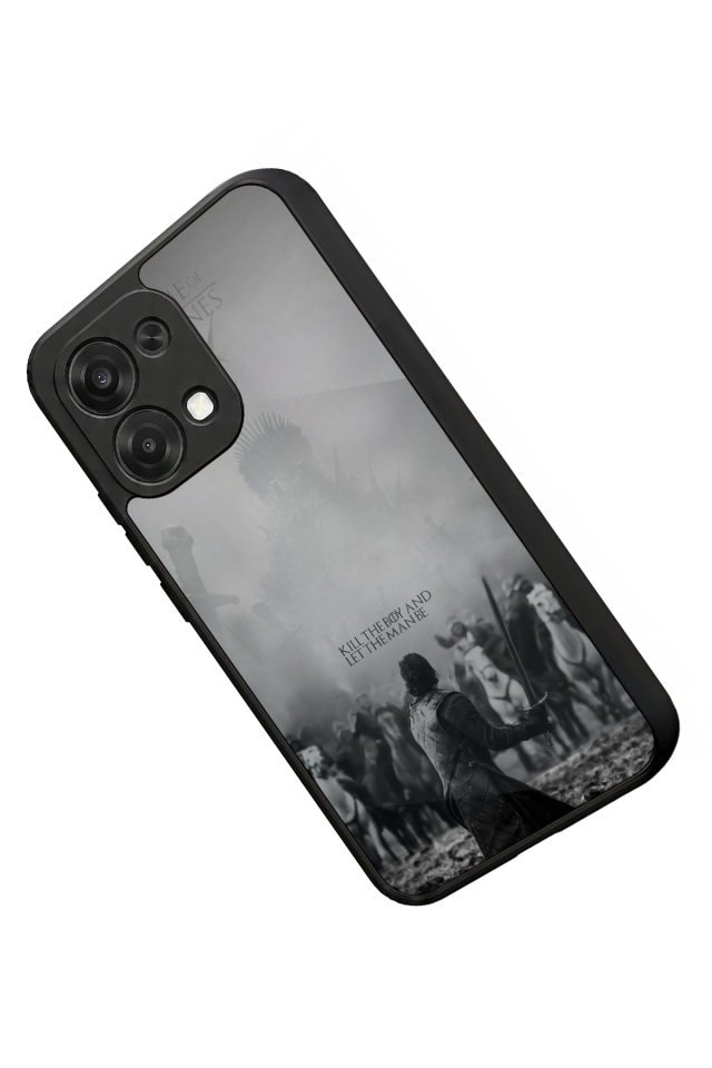 Oppo A6 Pro Uyumlu GameOfThrones Tasarımlı Glossy Premium Kılıf