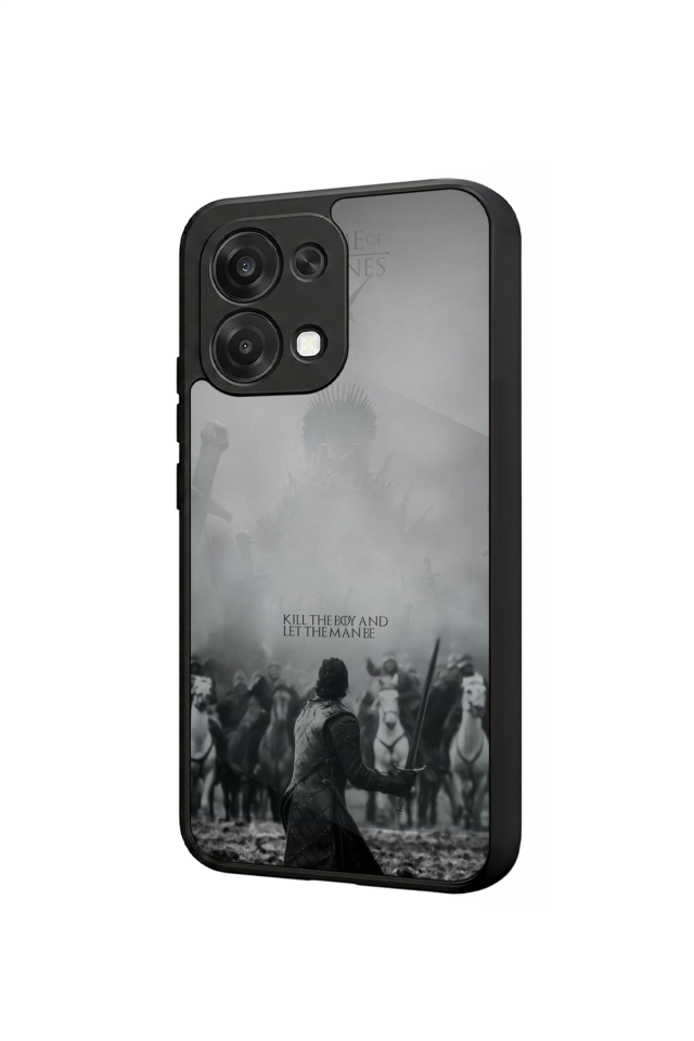 Oppo A6 Pro Uyumlu GameOfThrones Tasarımlı Glossy Premium Kılıf