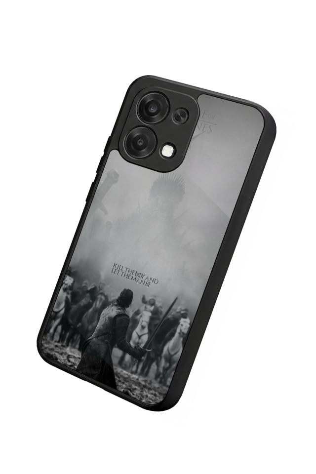 Oppo A6 Pro Uyumlu GameOfThrones Tasarımlı Glossy Premium Kılıf