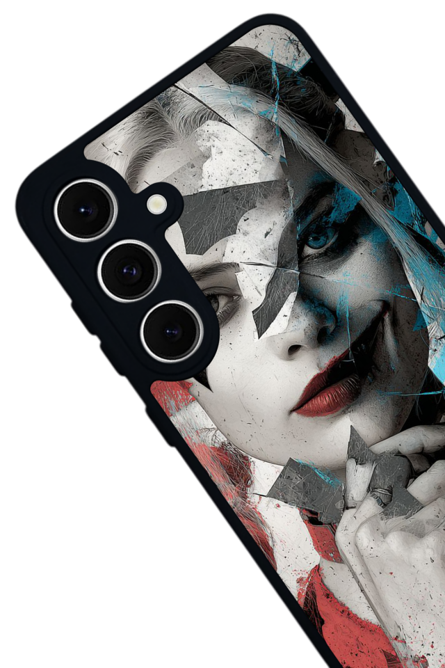 Samsung Galaxy S24 FE Uyumlu HarleyQueen Tasarımlı Glossy Premium Kılıf