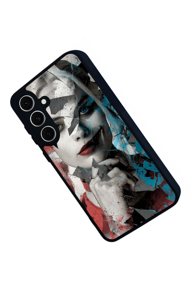 Samsung Galaxy S24 FE Uyumlu HarleyQueen Tasarımlı Glossy Premium Kılıf