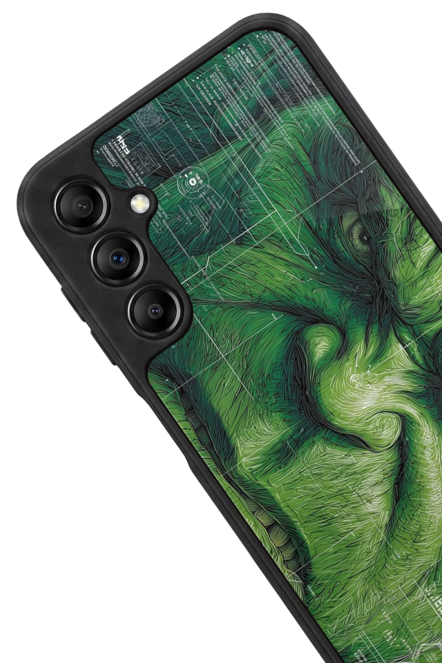 Samsung Galaxy A14 Uyumlu Hulk Tasarımlı Glossy Premium Kılıf