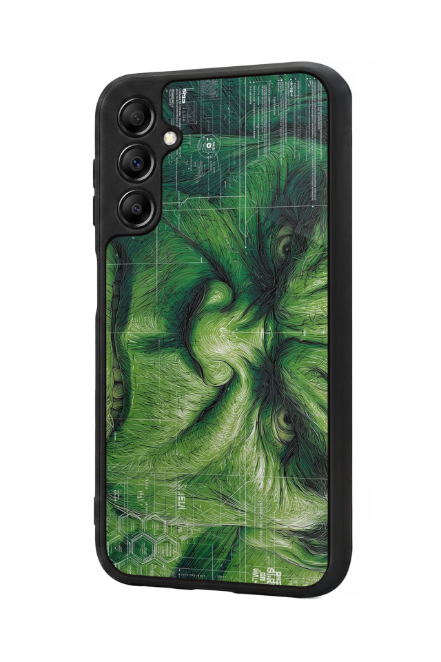 Samsung Galaxy A14 Uyumlu Hulk Tasarımlı Glossy Premium Kılıf
