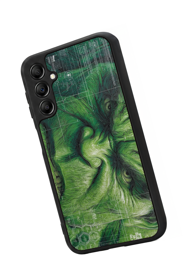 Samsung Galaxy A14 Uyumlu Hulk Tasarımlı Glossy Premium Kılıf