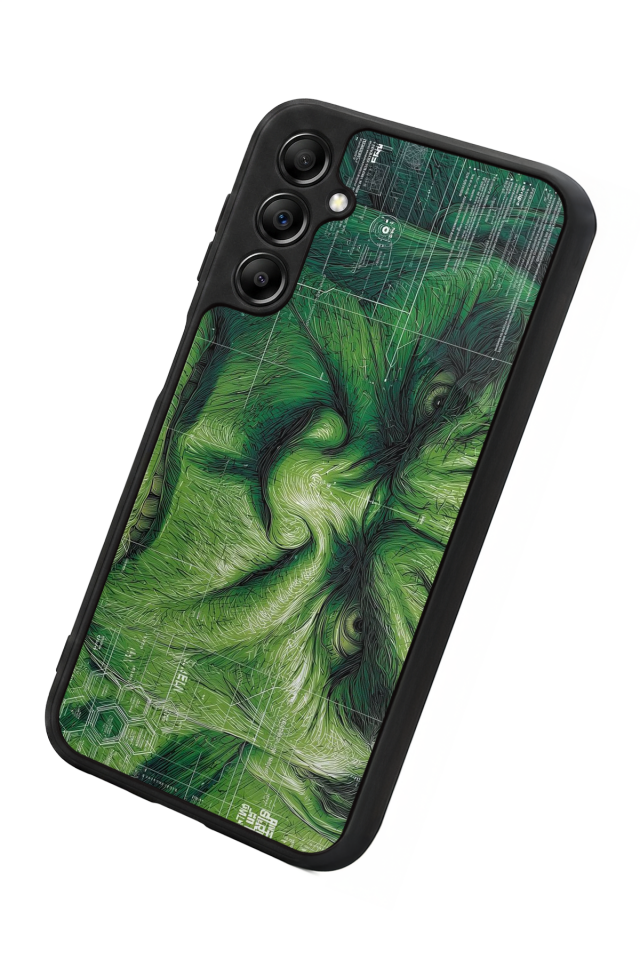 Samsung Galaxy A14 Uyumlu Hulk Tasarımlı Glossy Premium Kılıf