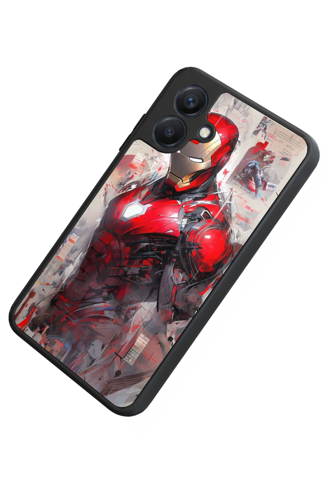 Samsung Galaxy A07 Uyumlu Iron Man ( Demir Adam ) Tasarımlı Glossy Premium Kılıf