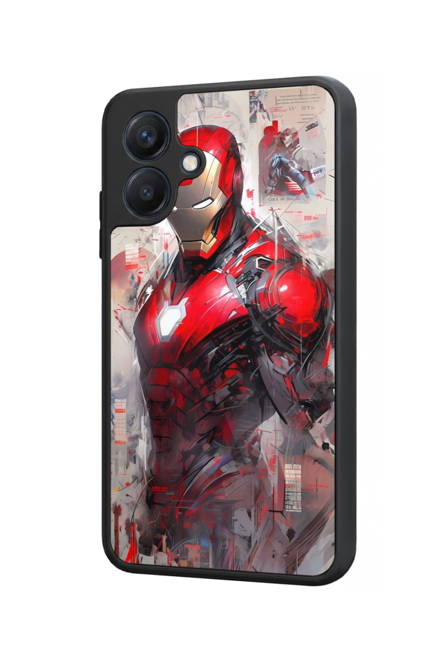 Samsung Galaxy A07 Uyumlu Iron Man ( Demir Adam ) Tasarımlı Glossy Premium Kılıf