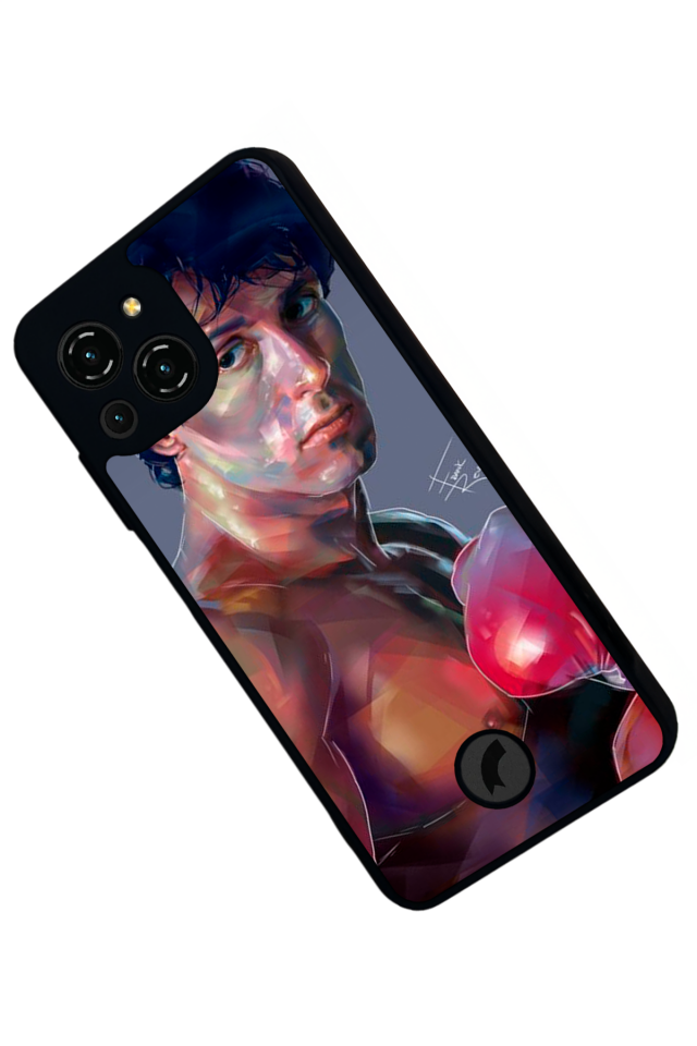 Reeder S23 Pro Max Uyumlu Rocky Tasarımlı Glossy Premium Kılıf