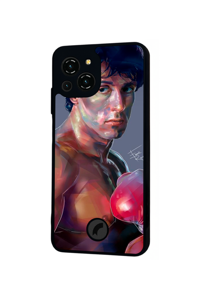 Reeder S23 Pro Max Uyumlu Rocky Tasarımlı Glossy Premium Kılıf