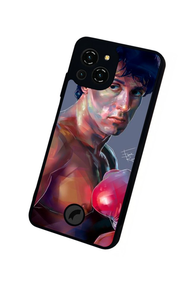 Reeder S23 Pro Max Uyumlu Rocky Tasarımlı Glossy Premium Kılıf