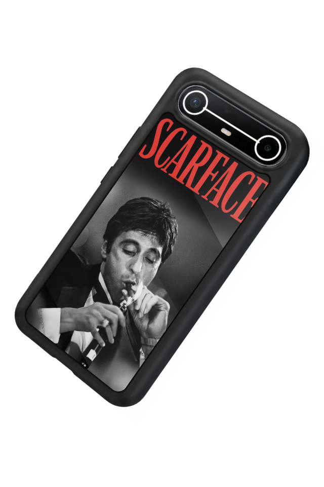 Tecno Spark Slim 5G Uyumlu Scarface Tasarımlı Glossy Premium Kılıf