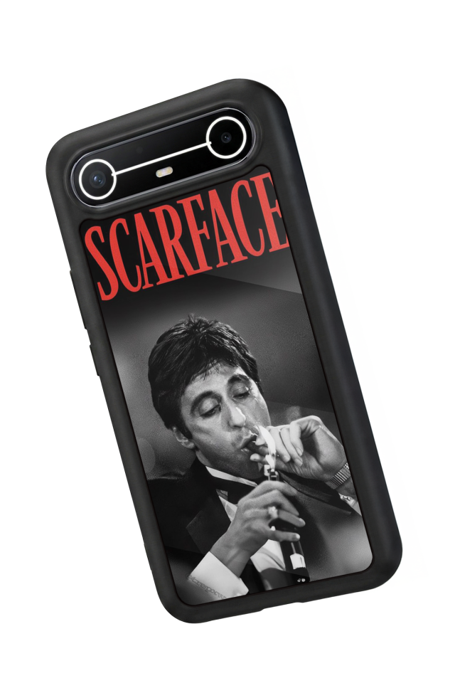 Tecno Spark Slim 5G Uyumlu Scarface Tasarımlı Glossy Premium Kılıf