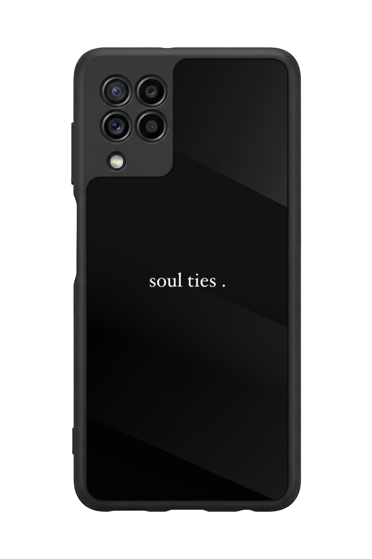 Samsung Galaxy M22 Uyumlu SOUL Tasarımlı Glossy Premium Kılıf