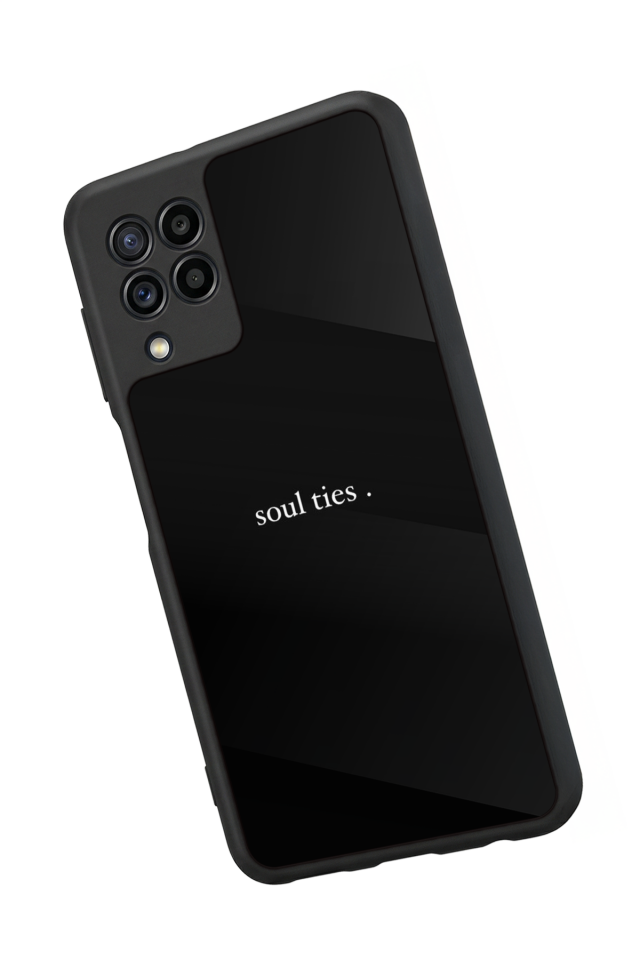 Samsung Galaxy M22 Uyumlu SOUL Tasarımlı Glossy Premium Kılıf