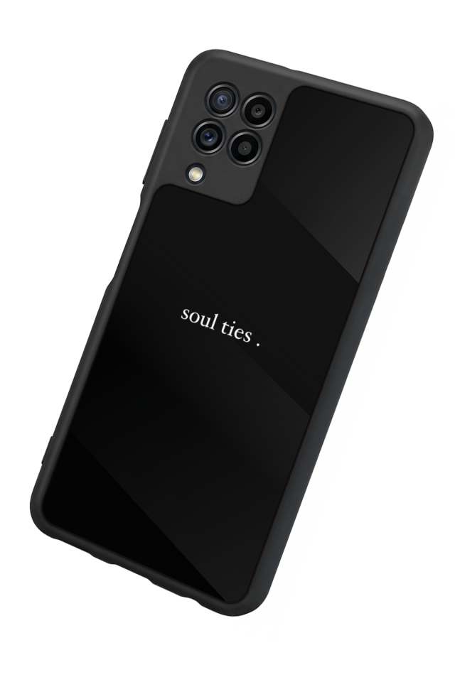 Samsung Galaxy M22 Uyumlu SOUL Tasarımlı Glossy Premium Kılıf