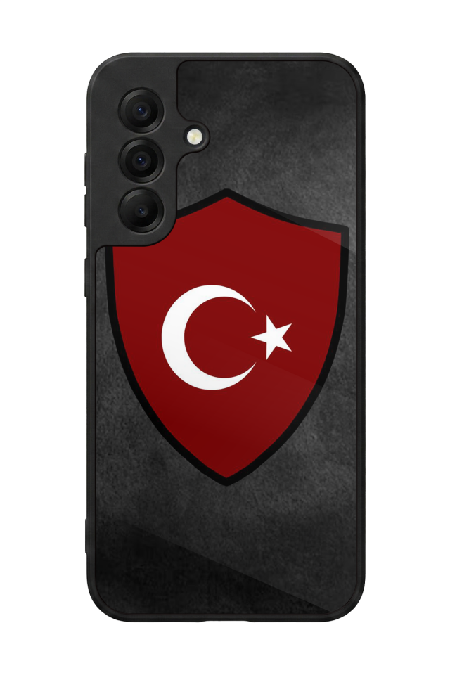 Samsung Galaxy A17 Uyumlu Türk Bayragi Tasarımlı Glossy Premium Kılıf