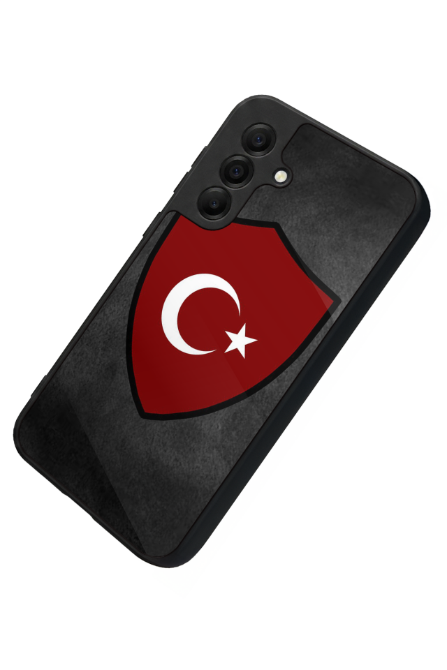 Samsung Galaxy A17 Uyumlu Türk Bayragi Tasarımlı Glossy Premium Kılıf