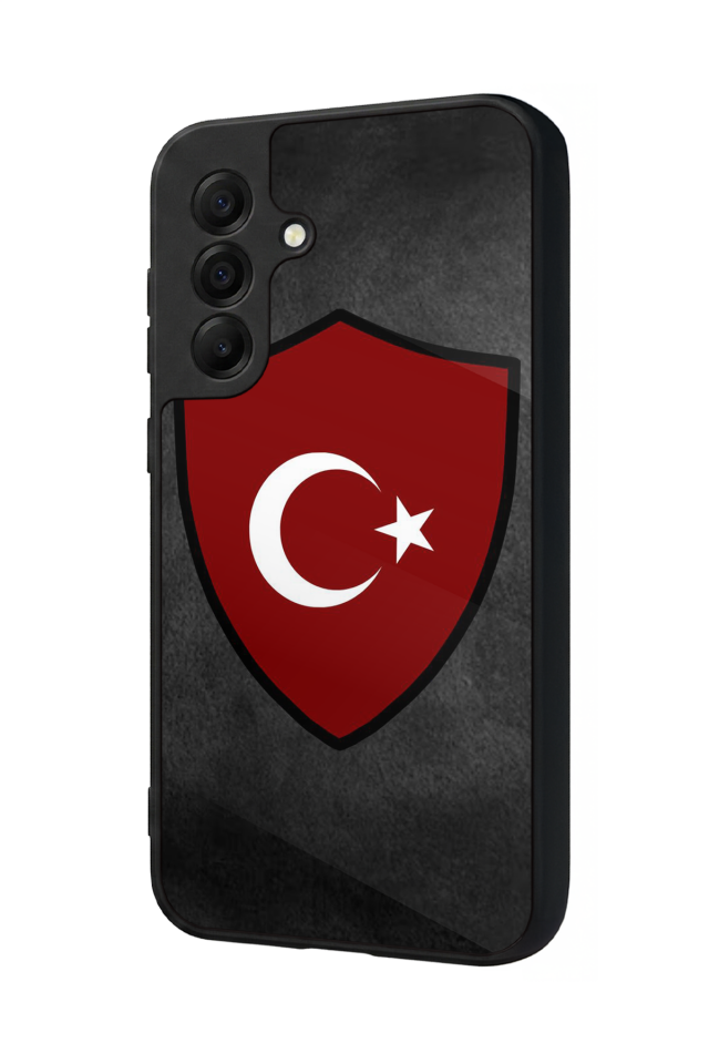 Samsung Galaxy A17 Uyumlu Türk Bayragi Tasarımlı Glossy Premium Kılıf