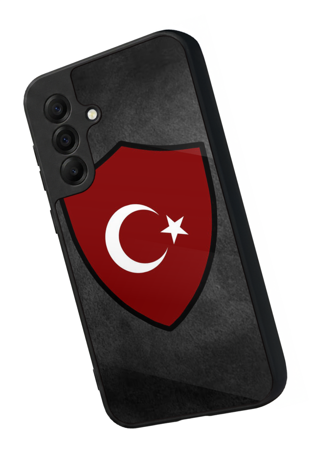 Samsung Galaxy A17 Uyumlu Türk Bayragi Tasarımlı Glossy Premium Kılıf