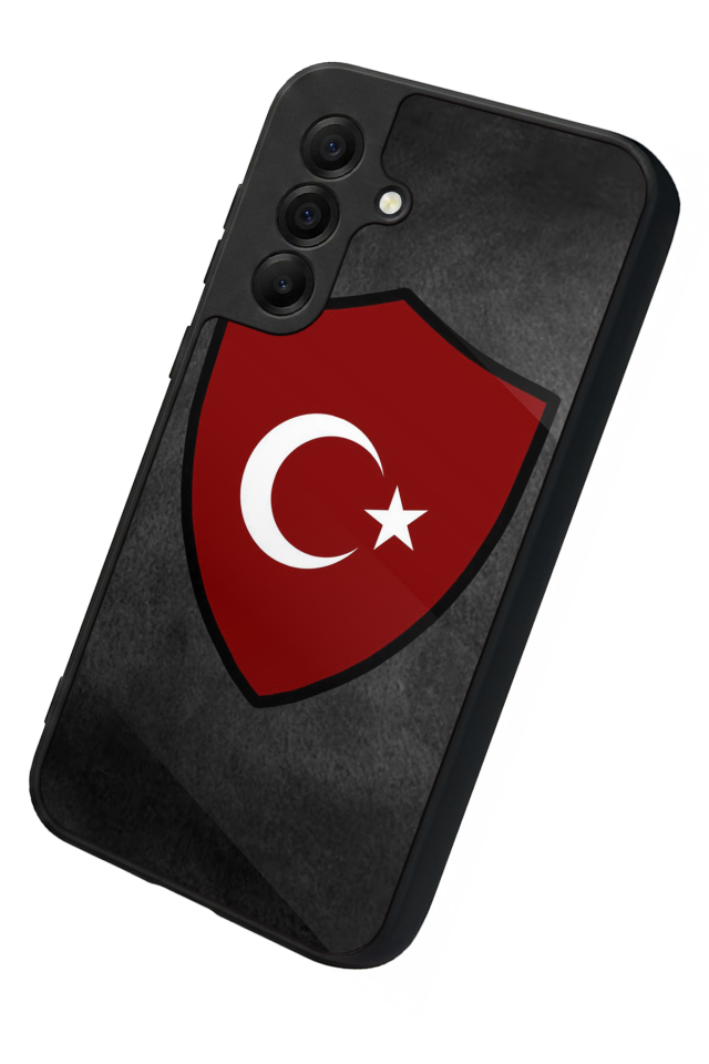 Samsung Galaxy A17 Uyumlu Türk Bayragi Tasarımlı Glossy Premium Kılıf