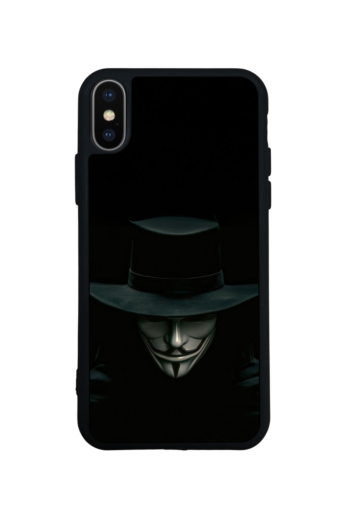 iPhone XS Max Uyumlu Vendetta Tasarımlı Glossy Premium Kılıf