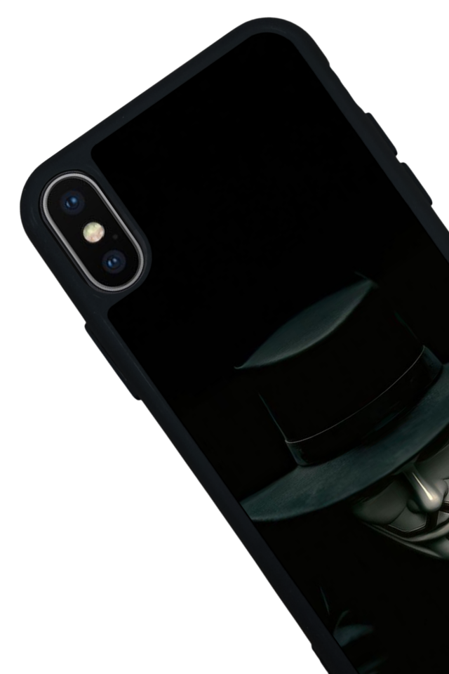 iPhone XS Max Uyumlu Vendetta Tasarımlı Glossy Premium Kılıf