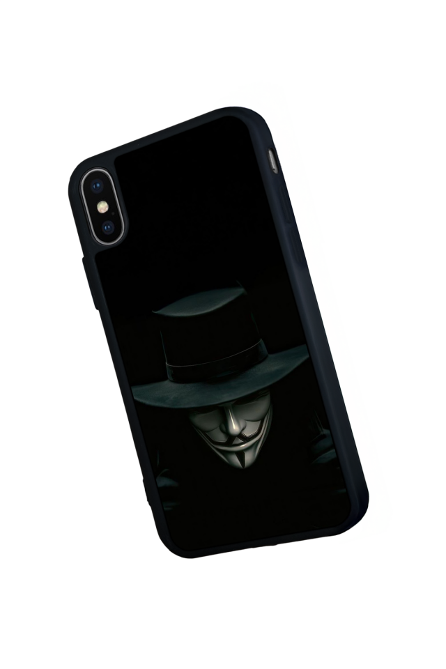 iPhone XS Max Uyumlu Vendetta Tasarımlı Glossy Premium Kılıf