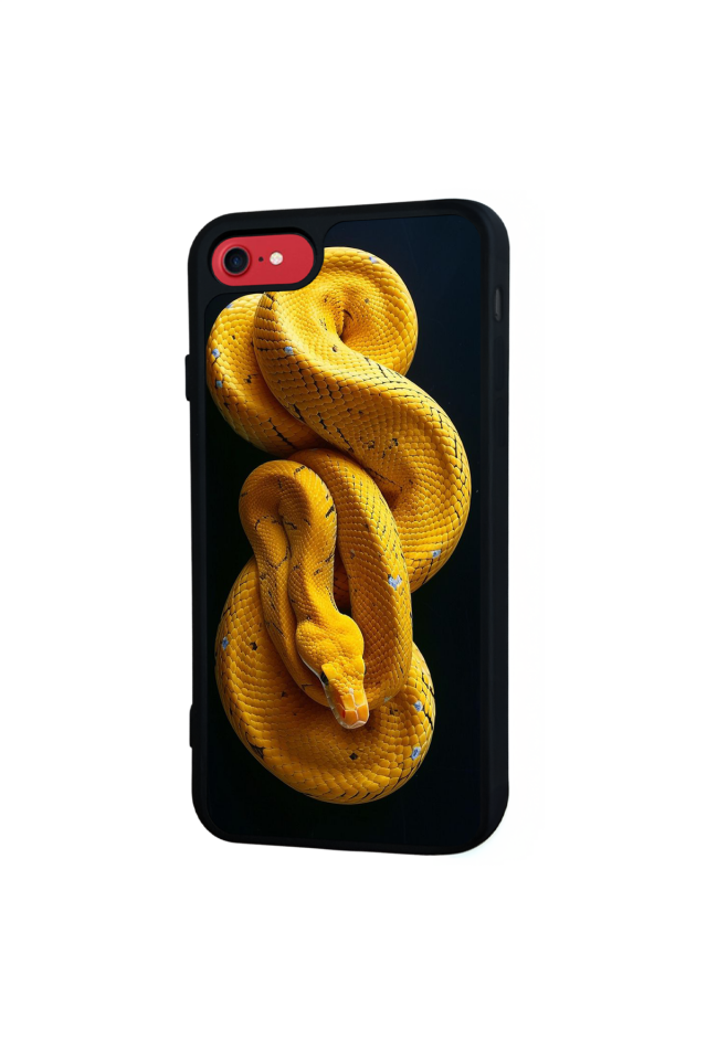 iPhone 7 Uyumlu Yılan Tasarımlı Glossy Premium Kılıf